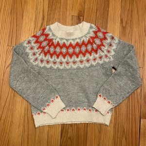 Cat & Jack Holiday Winter Sweater Medium Size 7-8 SOFT! Excellent Condition